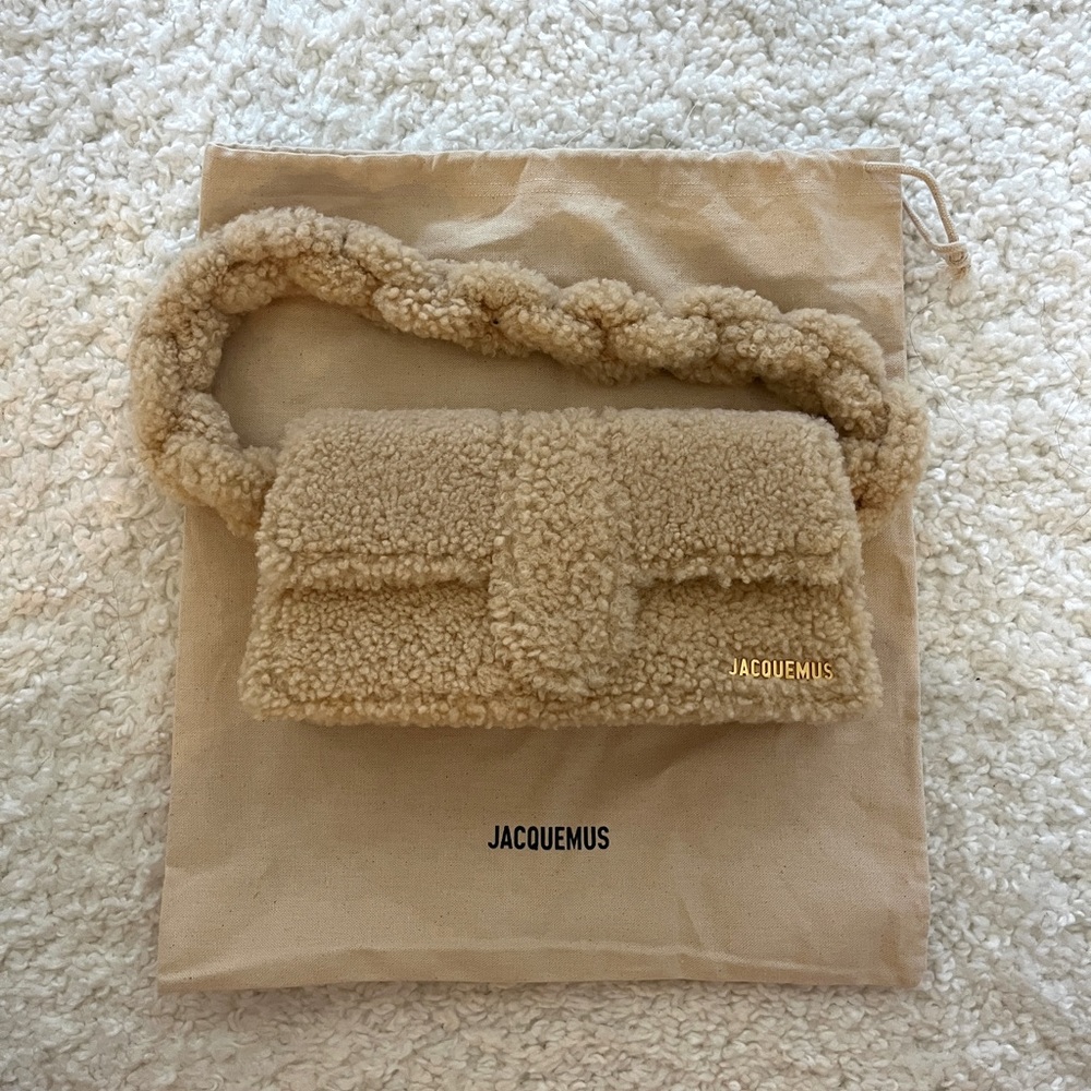 Jacquemus Le Bambidou shearling bag